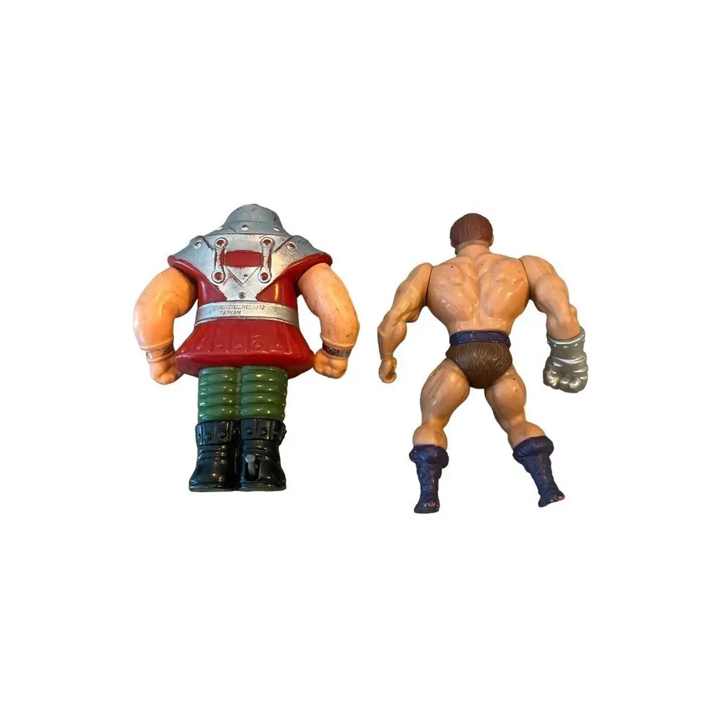 Vintage 1983‎ He-Man MOTU Masters of the Universe Fisto Action Figure & Bam Man